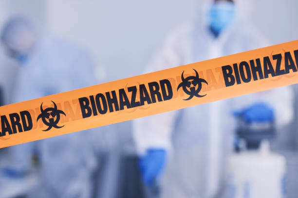 Professional Infectious Disease Decontamination technician working in Fontana, CA